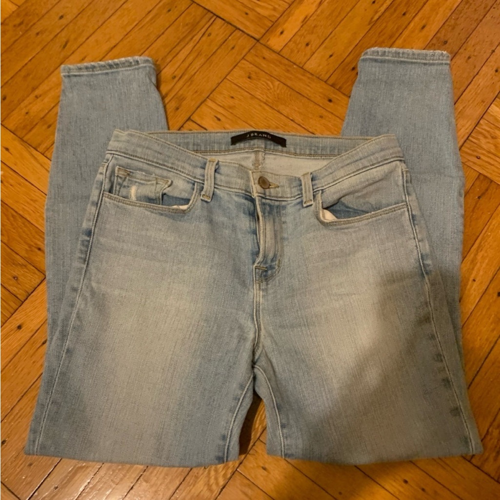 J Brand Midrise Capri Skinny Jeans
